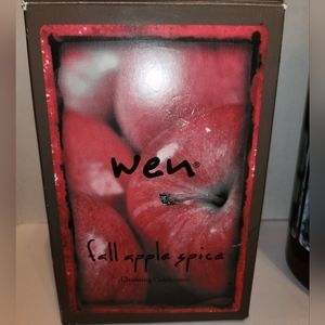 WEN by Chaz Dean Fall Apple Spice Cleansing Conditioner 16 Oz with pump NIB
